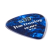 Dunlop Genuine Celluloid Classic Picks, Player′s Pack, perloid blue, heavy