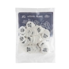 Dunlop Tortex White Jazz Picks, Refill Pack, 1.00 mm