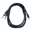 RockCable 20913 D4 kabel krosowy 2 x TS / 1 x miniTRS