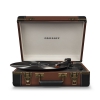 CROSLEY CR6019D-BR Executive gramofon walizkowy, brązowy