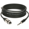 Klotz kabel mikrofonowy XLRf / TS 7,5m
