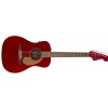 Fender Malibu Player, Walnut Fingerboard, Candy Apple Red