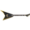 Jackson X Series Rhoads Rrx24, Rosewood Fingerboard, Black With Yellow Bevels