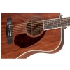 Fender Pm-1 Dreadnought All Mahogany With Case, Natural