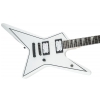 Jackson Js Series Signature Gus G. Star Js32, Rosewood Fingerboard, Satin White With Black Pinstripes