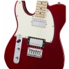 Fender Contemporary Telecaster Hh Left-Handed, Maple Fingerboard, Dark Metallic Red