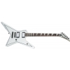 Jackson X Series Signature Gus G. Star, Rosewood Fingerboard, Satin White With Black Pinstripes