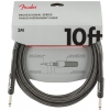 Fender Professional Series Instrument Cable 10′ Grey Tweed