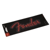 Fender Logo Sticker, Red Glitter
