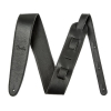 Fender Artisan Crafted Leather Strap, 2.5″ Black