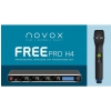 Novox Free PRO H4 mikrofon bezprzewodowy poczwórny doręczny, pasmo 630-668 MHz