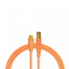 DJ TECHTOOLS Chroma Cable kabel USB-C (pomarańczowy)