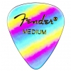 Fender 351 Shape Premium Picks, Medium, Rainbow,