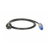 Klotz PCONS0150 flexible power cable Schuko - powerCON A, 1,5m 