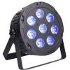 LIGHT4ME TRI PAR 8x9W MKII RGB LED - slim, płaski reflektor LED
