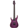 Schecter Signature John Browne TAO-7 Satin Trans Purple electric guitar