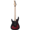Schecter  Miles Dimitri Baker-7 FR  Crimson Red Burst Satin  electric guitar