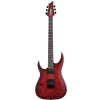 Schecter 2576 Sunset-6 Extreme Scarlet Burst gitara elektryczna leworęczna