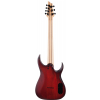 Schecter 2577 Sunset-7 Extreme Scarlet Burst gitara elektryczna leworęczna