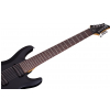 Schecter C-8 Deluxe Satin Black electric guitar