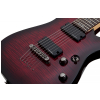 Schecter Demon 7 Crimson Red Burst electric guitar