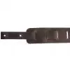 Filippe guitar leather belt 6,5 cm violet