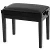 Grenada BG 27 piano bench, gloss black, leather eco