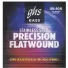 GHS Precision Flatwound STR BAS 4M 045-105