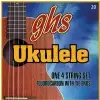 GHS Ukulele Fluorocarbon Tie Ends STR UKU H D-T