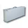 Rockcase RC 10803 Flight Case ELE ST Silver Alu