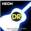 DR NWA-12 NEON Hi-Def White Set .012-.054