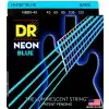 DR NBB5-45 NEON Hi-Def Blue Set .045-.125