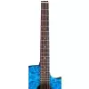Luna Gypsy Exotic Quilted Ash Trans Blue Luna Gypsy Exotic Quilted Ash Trans Blue