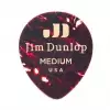 Dunlop Genuine Celluloid Teardrop Picks, Player′s Pack, shell, medium