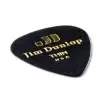 Dunlop Genuine Celluloid Classic Picks, Player′s Pack, black, thin