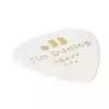 Dunlop GGenuine Celluloid Classic Picks, Player′s Pack, white, heavy