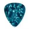 Dunlop Genuine Celluloid Classic Picks, Refill Pack, turquoise, thin