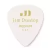 Dunlop Genuine Celluloid Classic Picks, Refill Pack, white, medium