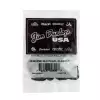 Dunlop Genuine Celluloid Classic Picks, Refill Pack, perloid black, medium