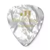 Dunlop Genuine Celluloid Classic Picks, Player′s Pack, perloid white, extra heavy Dunlop Genuine Celluloid Classic Picks, Player′s Pack, perloid white, extra heavy