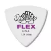 Dunlop Tortex Flex Triangle Picks, Refill Pack, 1.14 mm