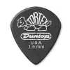 Dunlop Tortex Pitch Black Jazz Picks, Player′s Pack, 1.50 mm Dunlop Tortex Pitch Black Jazz Picks, Player′s Pack, 1.50 mm
