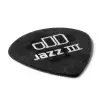 Dunlop Tortex Pitch Black Jazz Picks, Player′s Pack, 1.50 mm Dunlop Tortex Pitch Black Jazz Picks, Player′s Pack, 1.50 mm