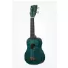 Kala Exotic Mahogany Soprano Ukulele Blue  Kala Exotic Mahogany Soprano Ukulele Blue
