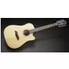 Framus FD 14 SV CE - Vintage Transparent Satin Natural Tinted + EQ (12-String)