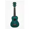 Kala Exotic Mahogany Soprano Ukulele Blue  Kala Exotic Mahogany Soprano Ukulele Blue