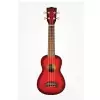 Kala Makala Dolphin Soprano Ukulele Red Burst