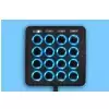 DJ TECHTOOLS - MIDI FIGHTER 3D BLACK midi kontroler premium