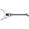 Jackson Pro Series Signature Phil Demmel Demmelition King V Ebony Fingerboard, White With Black Bevels