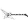 Jackson Js Series Signature Gus G. Star Js32, Rosewood Fingerboard, Satin White With Black Pinstripes